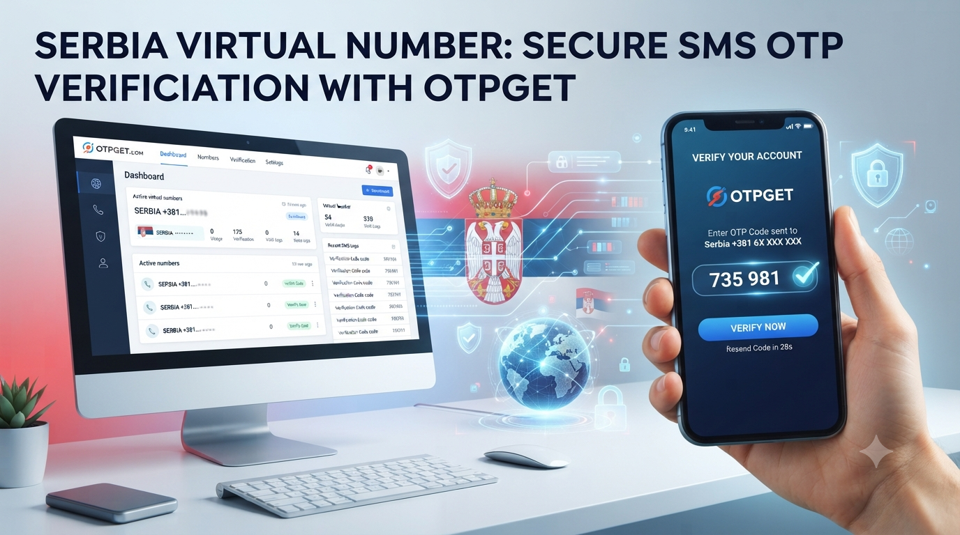 How to Get Serbia OTP Number Easily with OTPGET Virtual SMS Solution