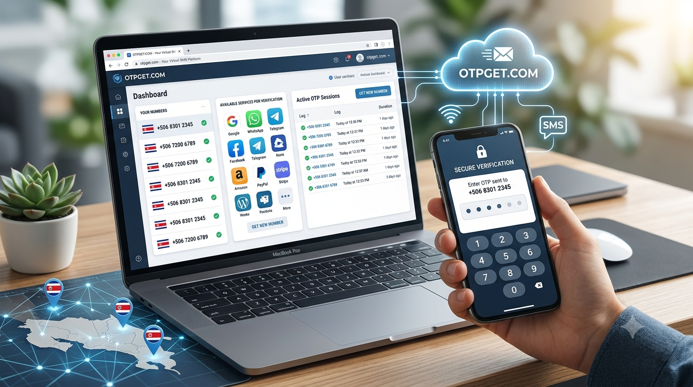 Get OTP Number for Costa Rica Online with Fast SMS Verification