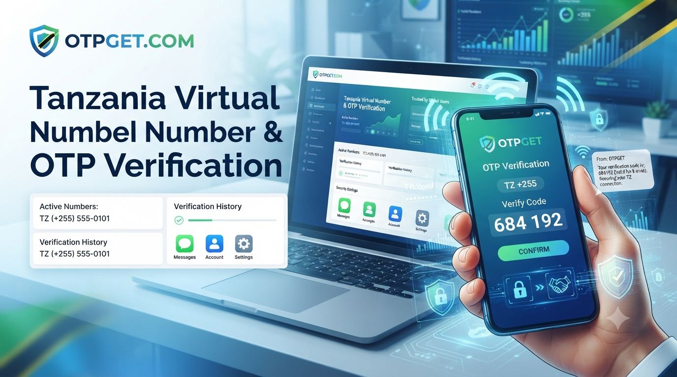 Buy Tanzania Virtual Number with OTPGET for OTP Verification