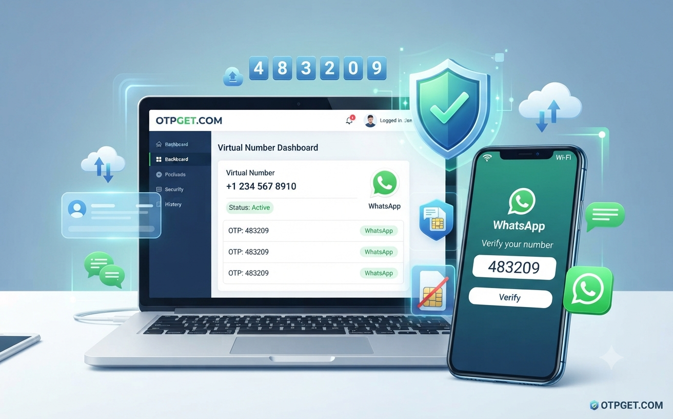 How to Get OTP Number for WhatsApp Without SIM Easily