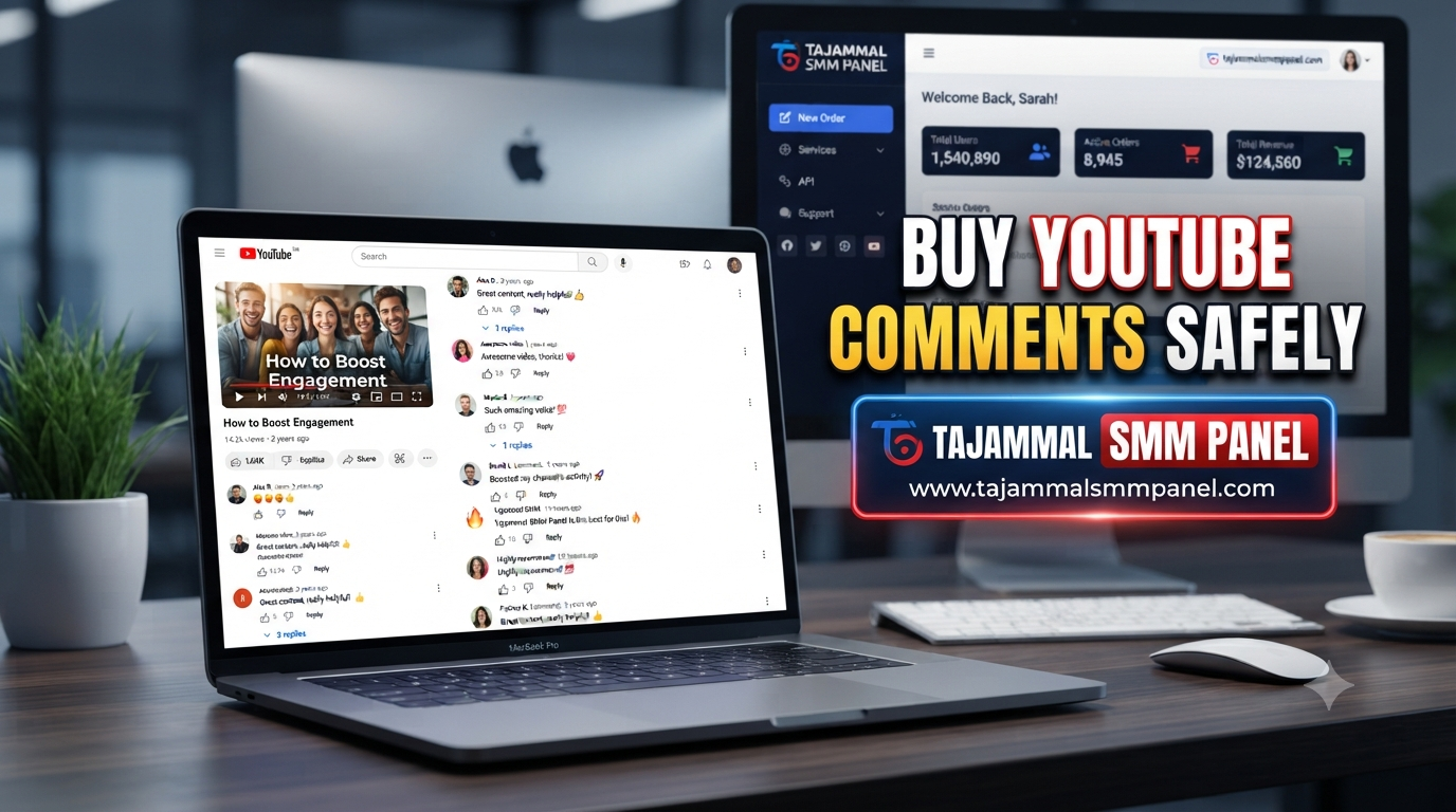 Buy YouTube Comments Safely | TAJAMMAL SMM PANEL
