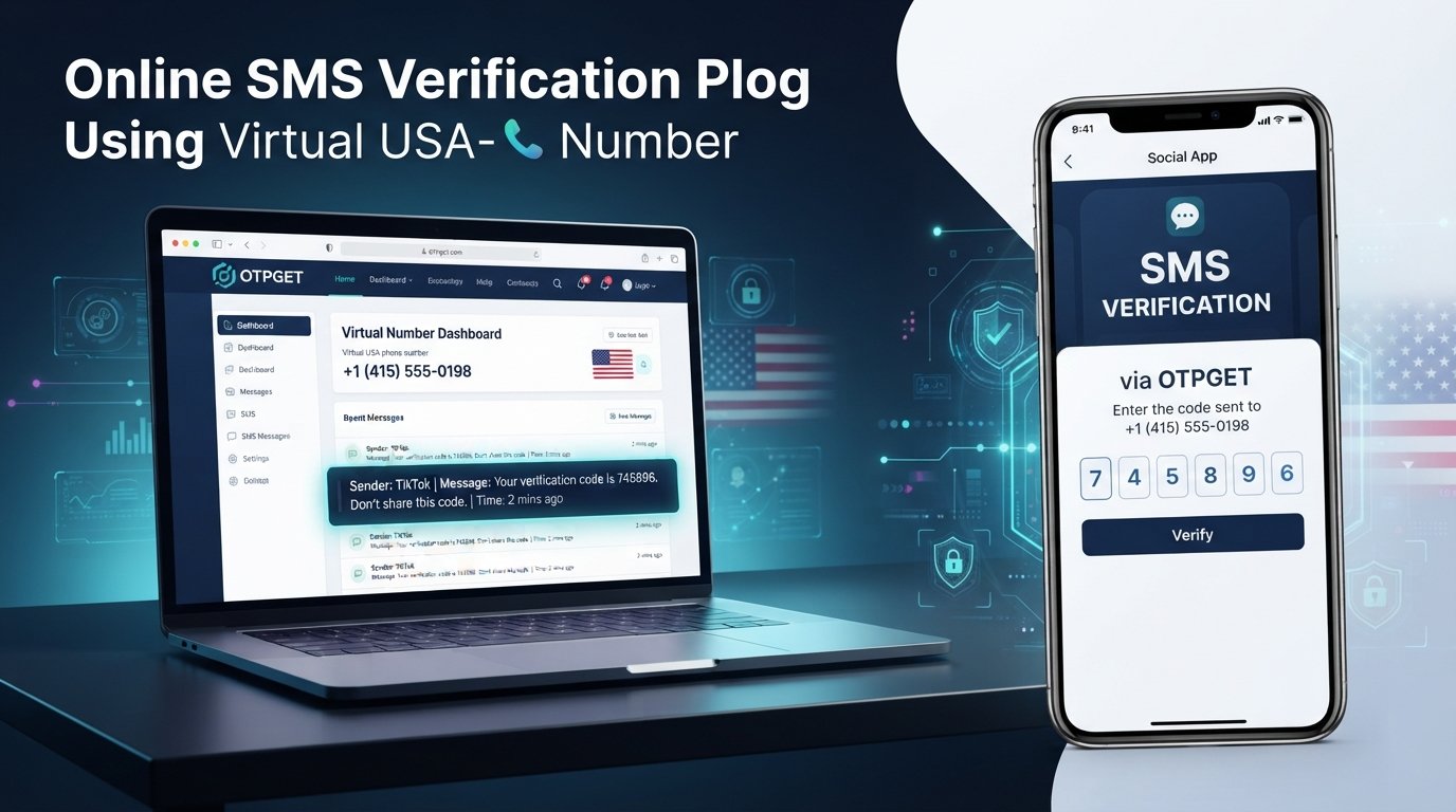 Buy USA Number for TikTok Verification | Simple OTPGET Guide