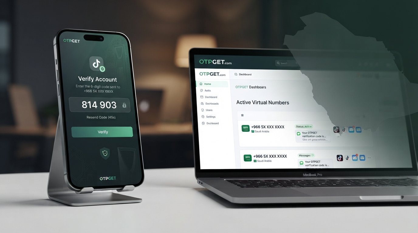 Buy Saudi Arabia Number for TikTok Verification | OTPGET Online