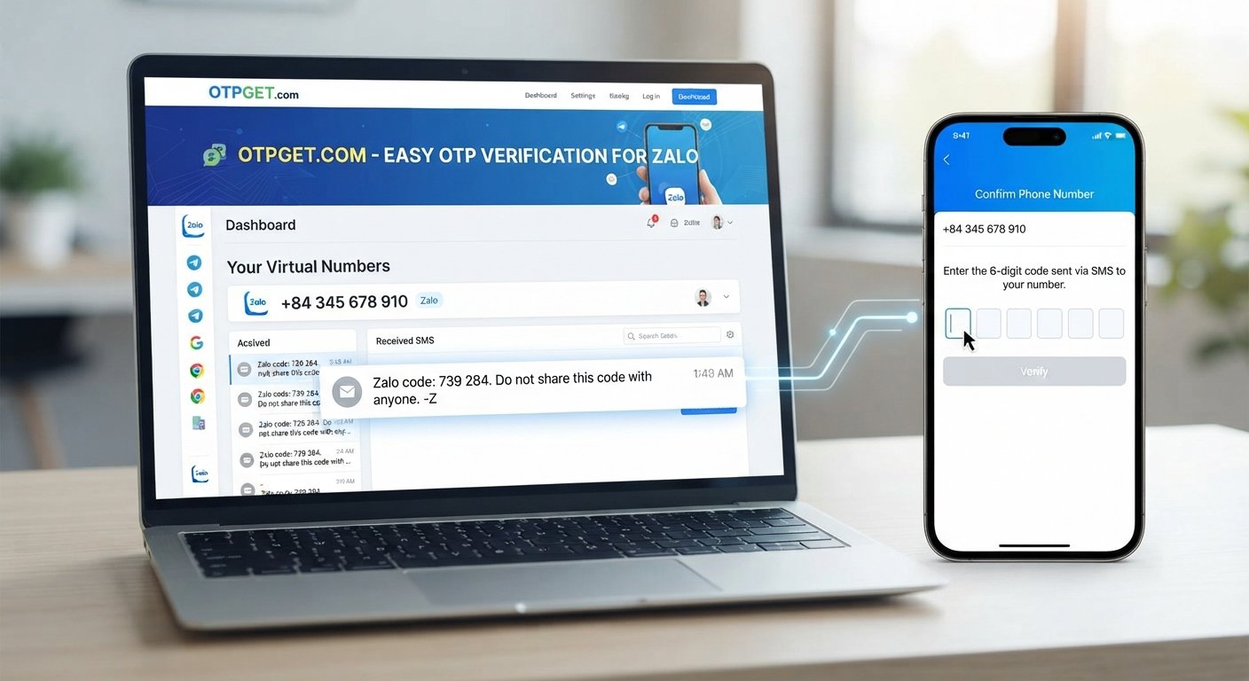 Verify Zalo with a Virtual Number: Easy OTPGet Verification Guide