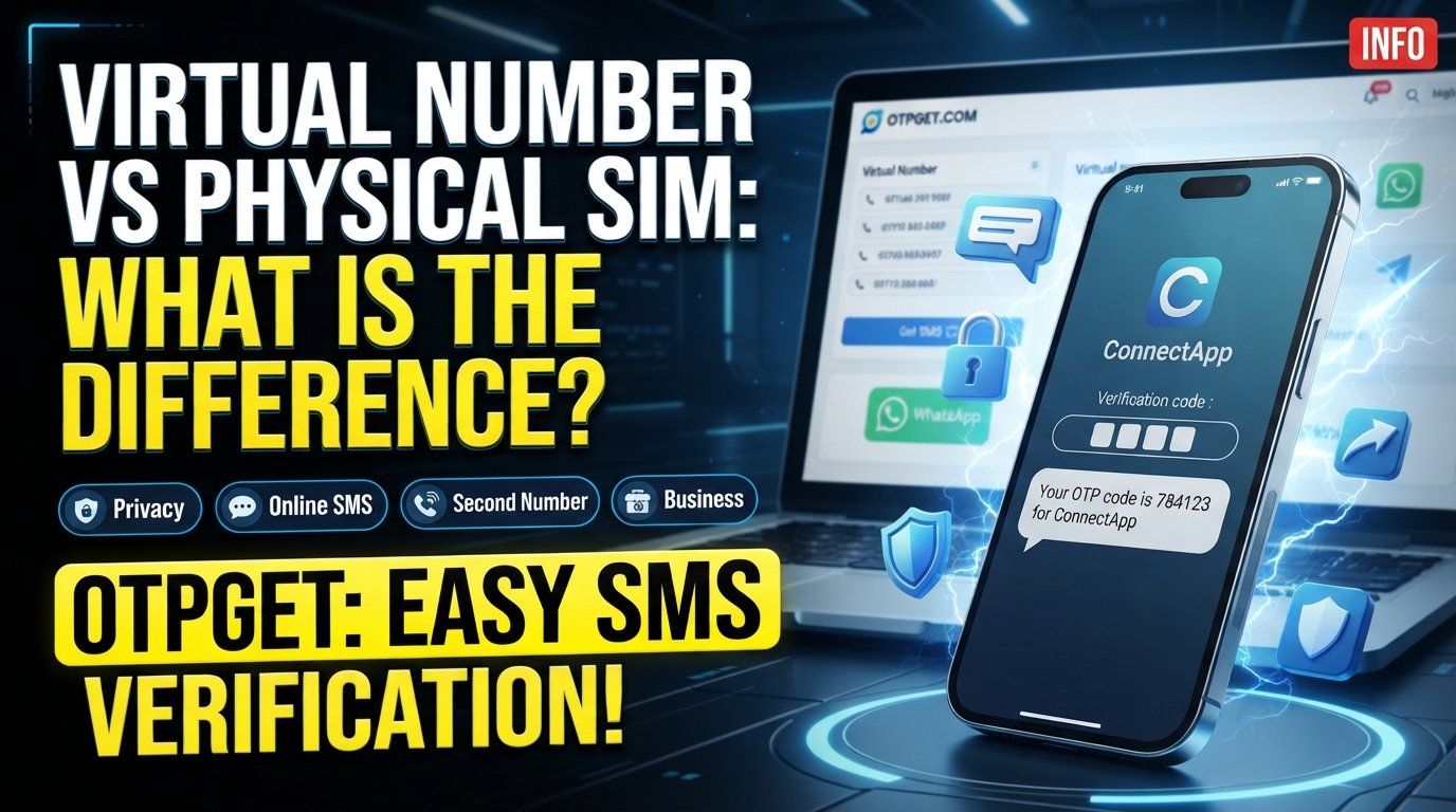 Virtual Number vs Physical SIM: Key Differences Explained