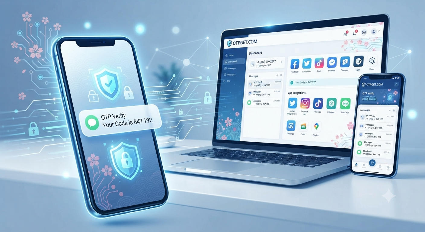 Get OTP Number for Japan Easily with OTPGet Secure Solution