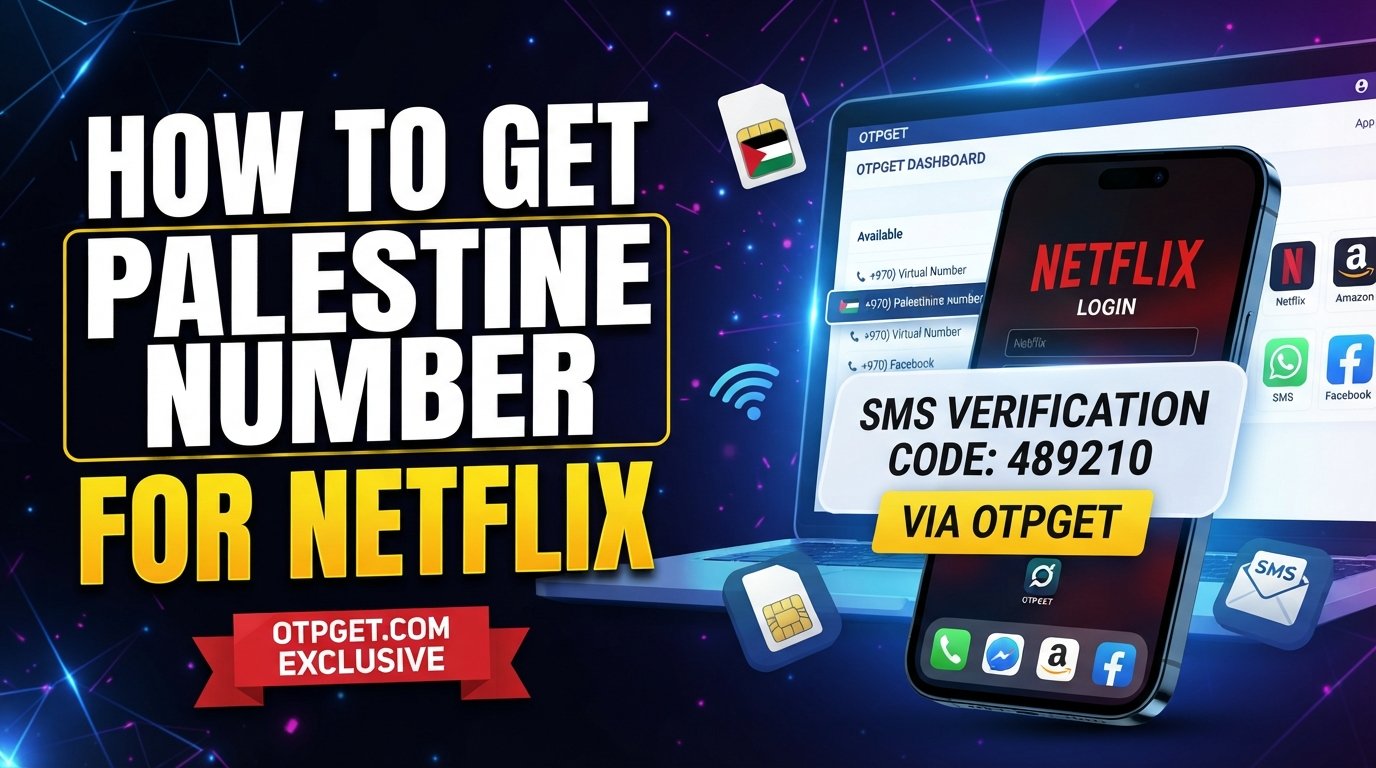 How to Get a Palestine Number for Netflix with OTPGet