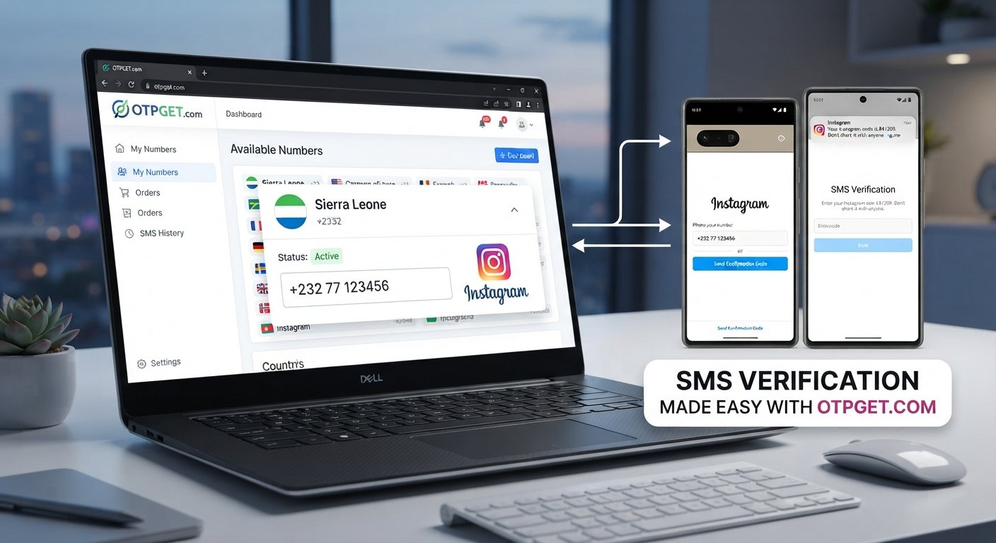 Buy Sierra Leone Number for Instagram Verification | OTPGet