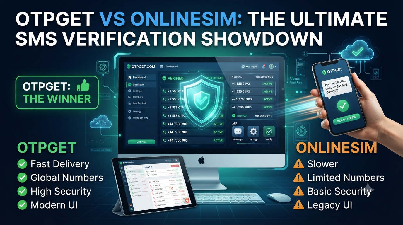 OTPGET vs OnlineSIM: Which OTP Platform Wins for Secure SMS?