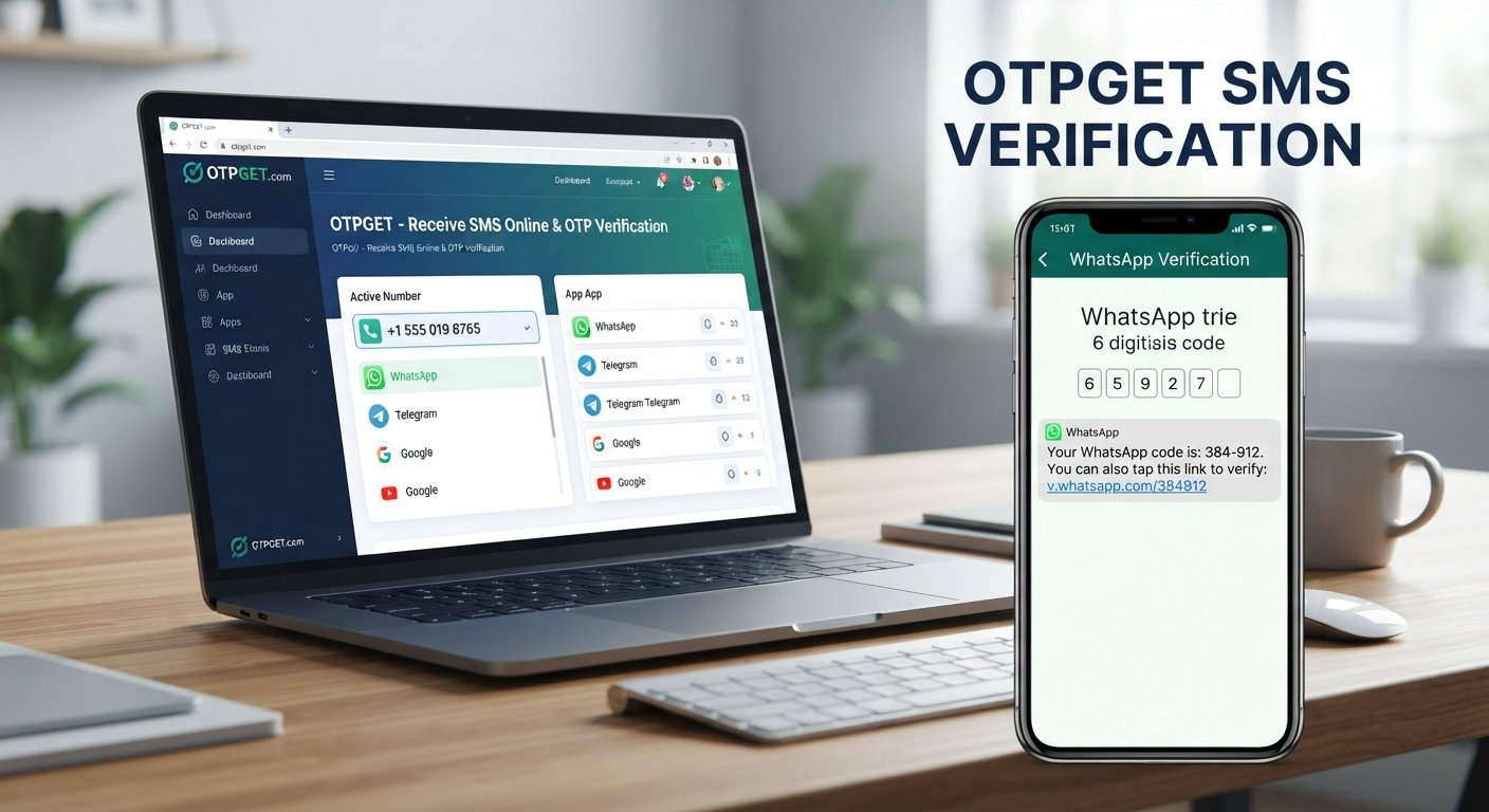 WhatsApp SMS Code Online – OTPGET Number Service Explained