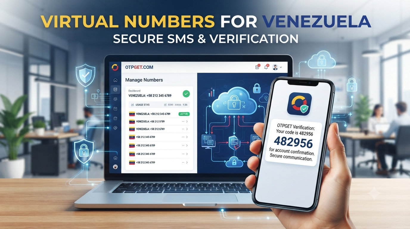Buy Venezuela Virtual Number for OTP Verification with OTPGet
