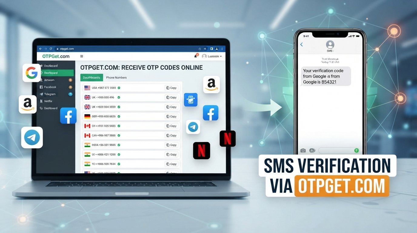 OTPGet.com: Receive OTP Codes Online From Any Country Safely