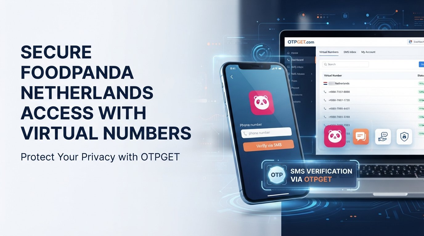 Buy Virtual Number for Foodpanda Netherlands | OTPGET