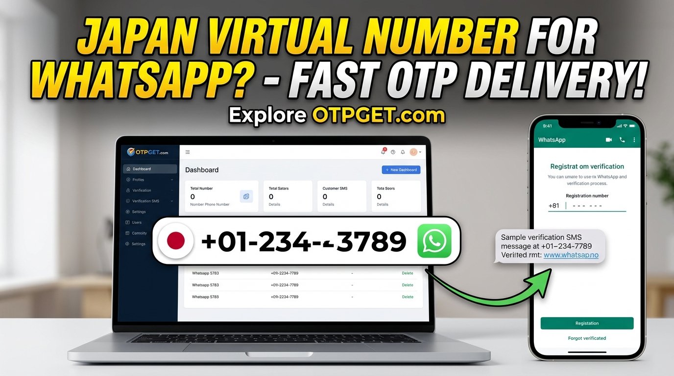 Japan Virtual Number for WhatsApp: Fast OTP Delivery Guide Online