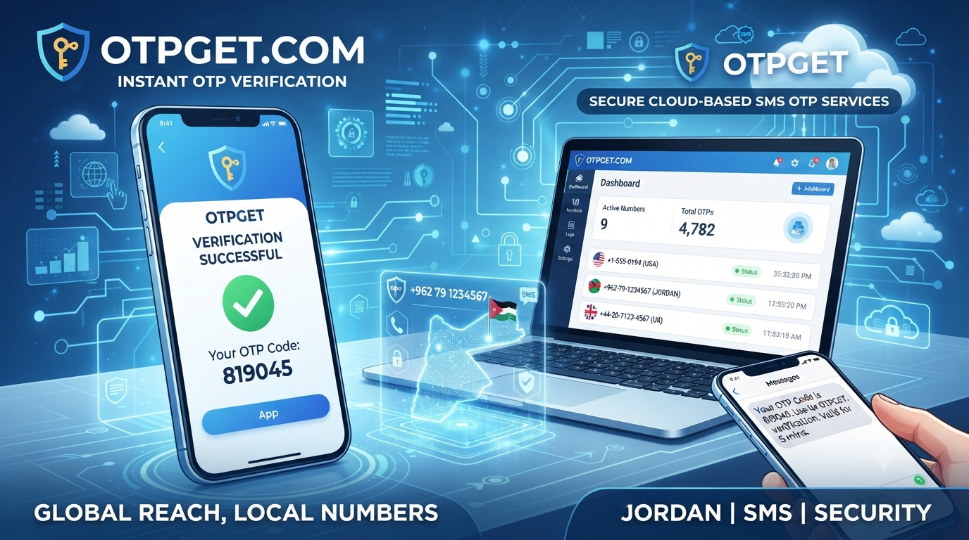 Buy Jordan Virtual Number for OTP Verification | OTPGET Guide