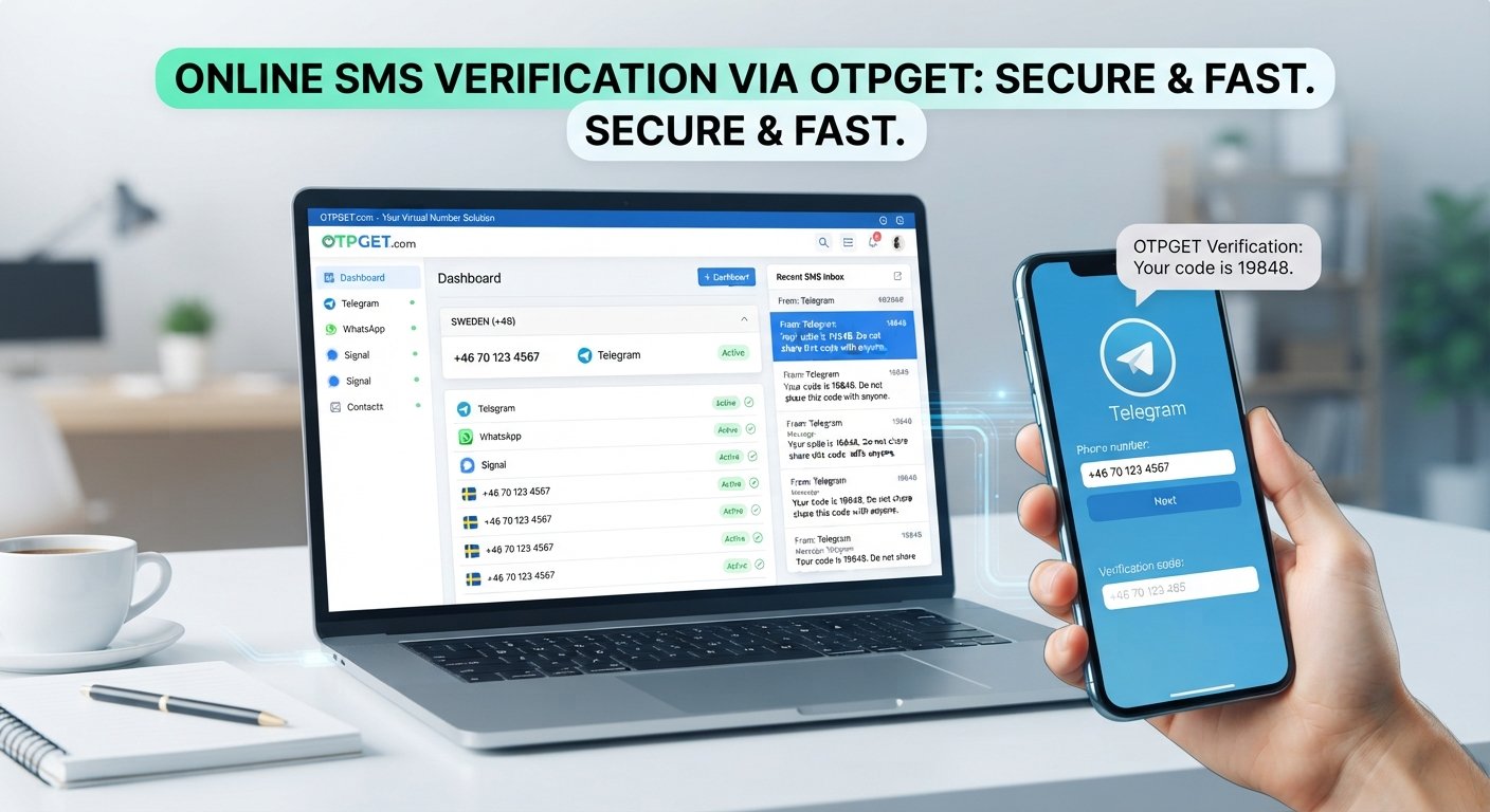 Sweden Telegram Virtual Number: Verify Accounts With OTPGET