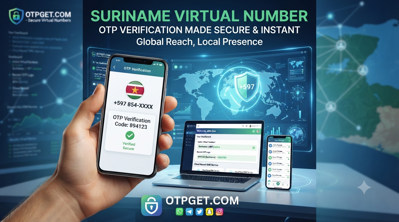 Buy Suriname Virtual Number for OTP Verification — OTPGET Guide