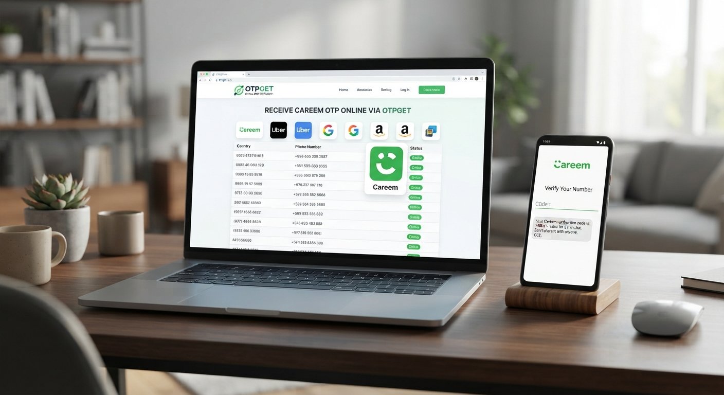 Careem OTP Number – Get SMS Verification Online with OTPGET