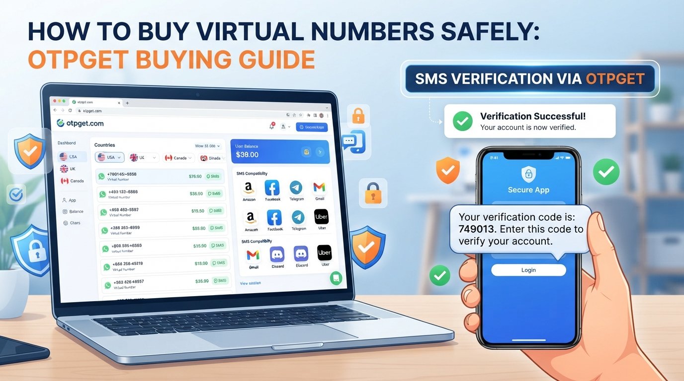 How to Buy Virtual Numbers Online Safely: OTPGET Buying Guide