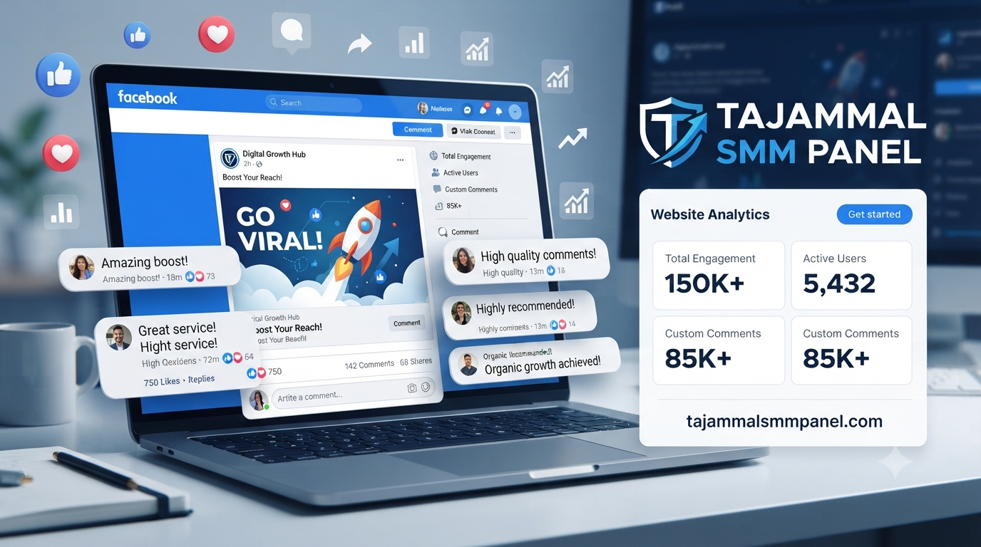 Facebook Custom Comments | TAJAMMAL SMM PANEL for Engagement
