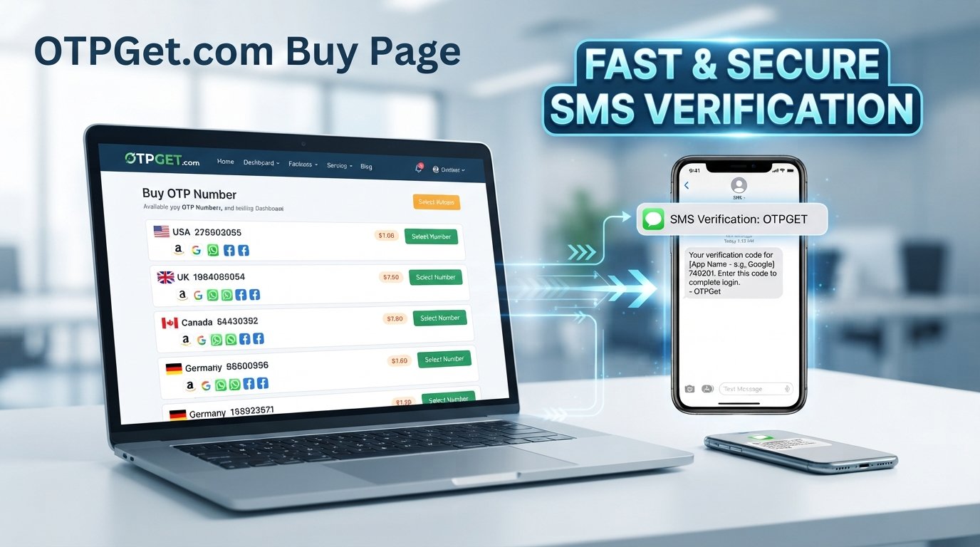 Where to Buy an OTP Number? Explore the Official OTPGet Buy Page