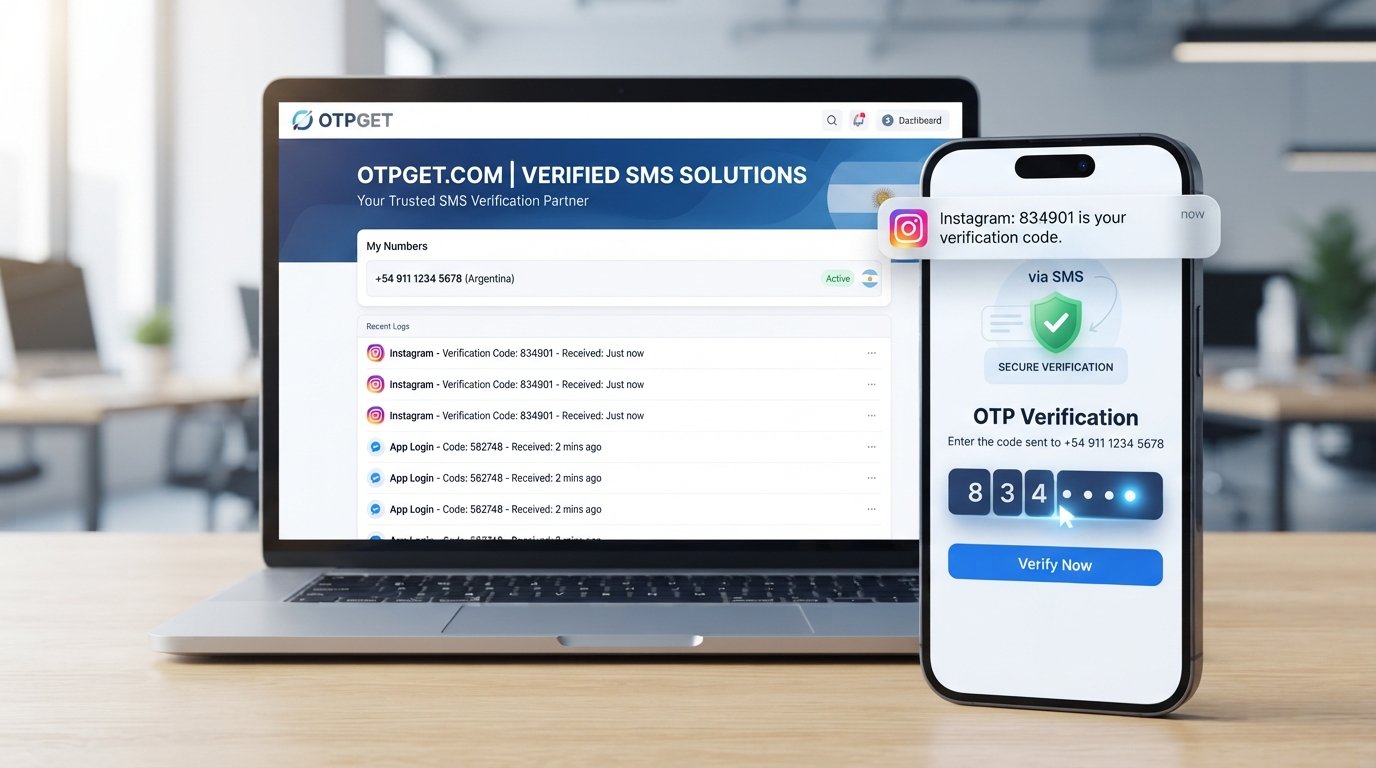 How to Get an Argentina Number for Instagram OTP Online with OTPGet