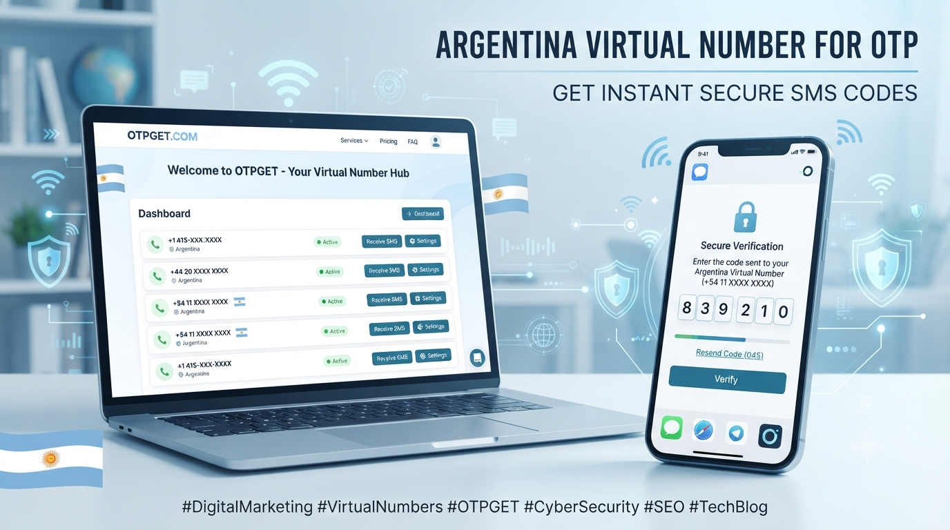Buy Argentina Number for OTP Verification Easily | OTPGET