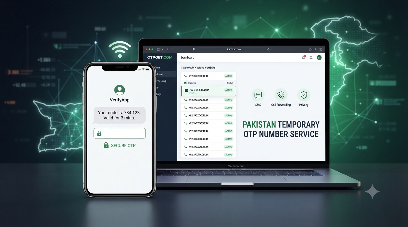 How to Get a Pakistan Temporary OTP Number Online with OTPGET