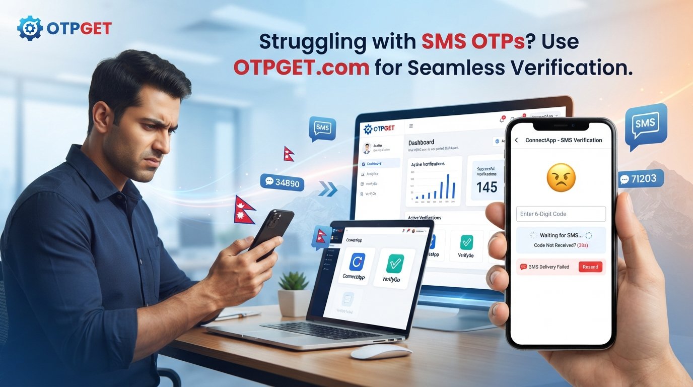 Telegram OTP Code Not Received in Nepal? Solve It With OTPGET