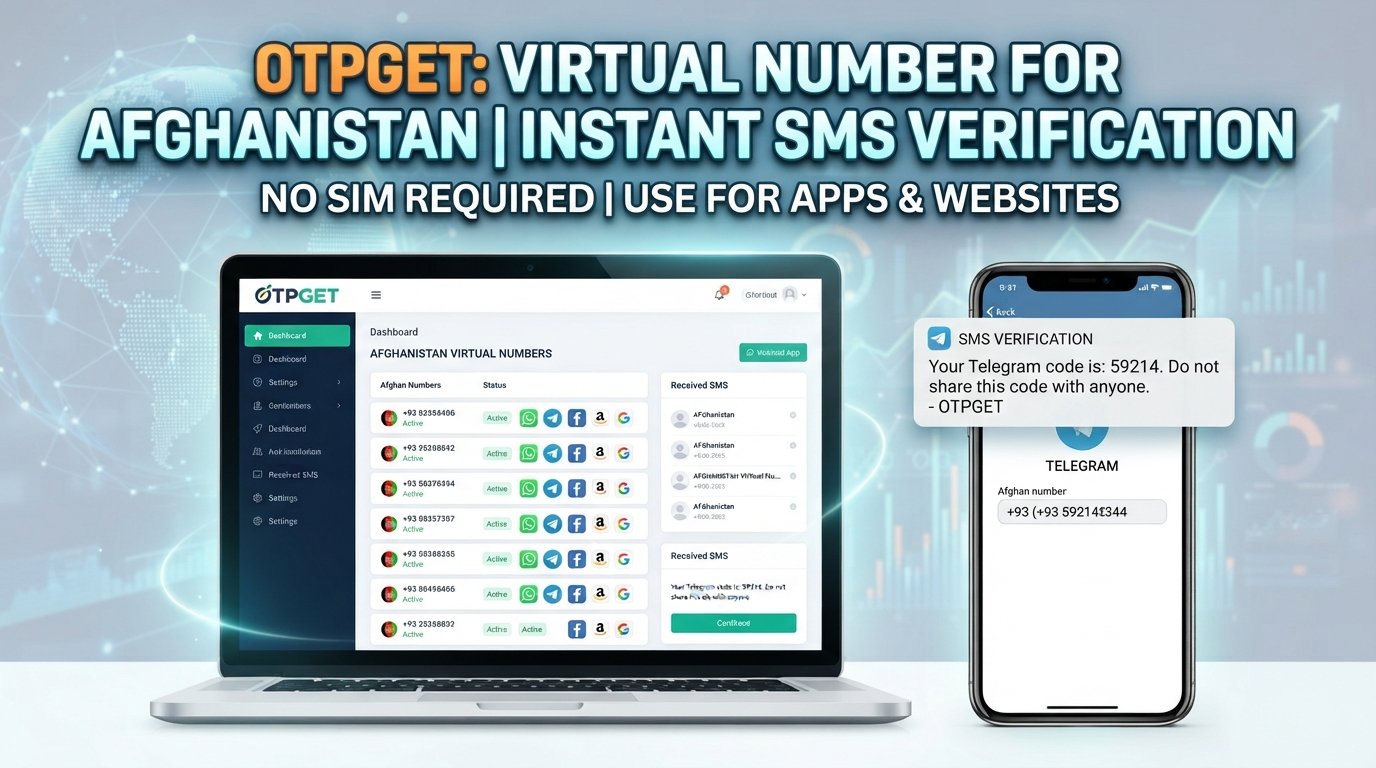 Virtual Number for Afghanistan: SMS & OTP Verification Guide