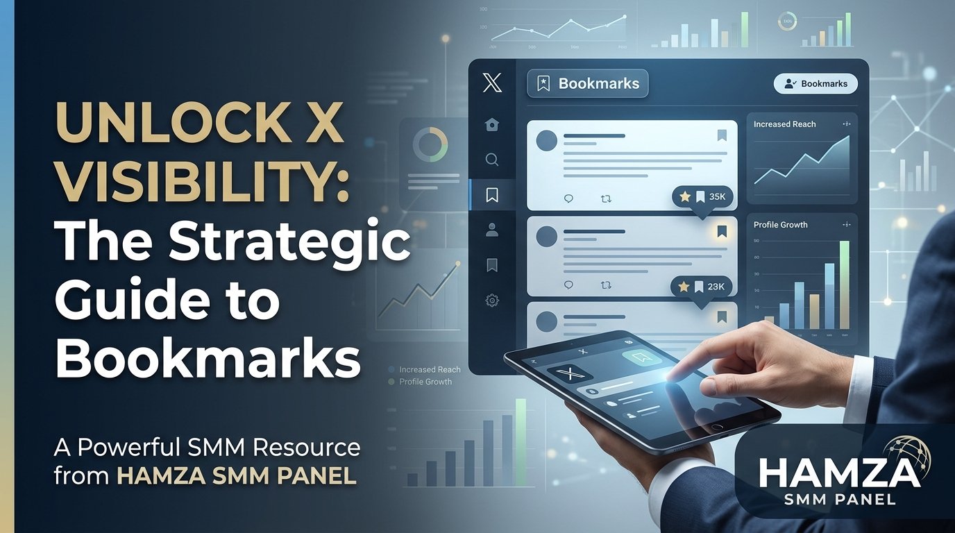 Buy X Bookmarks from HAMZA SMM PANEL for Better X Engagement