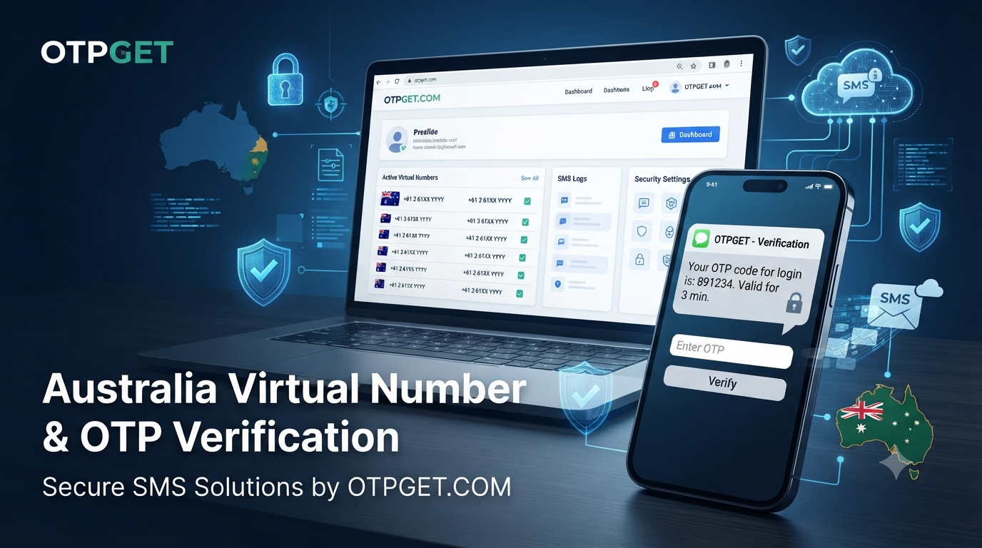 Australia Virtual Number for OTP Verification | OTPGET Solution