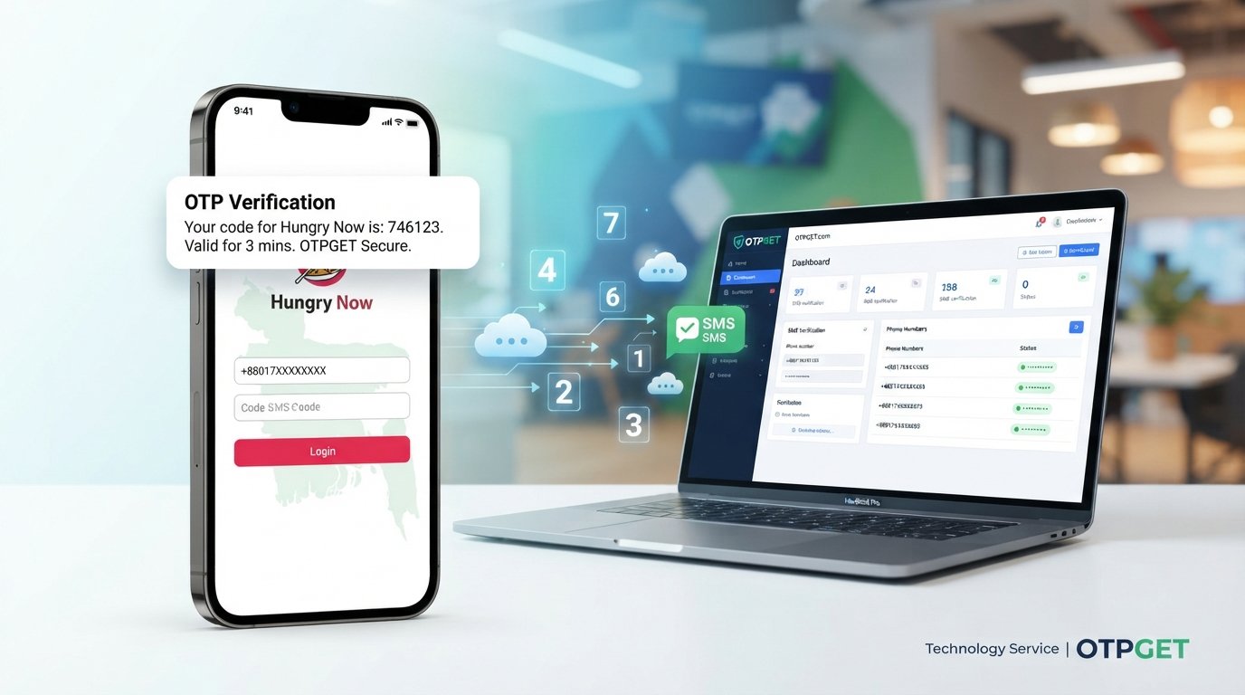 Buy Virtual Number for Foodpanda Bangladesh — OTPGet Guide