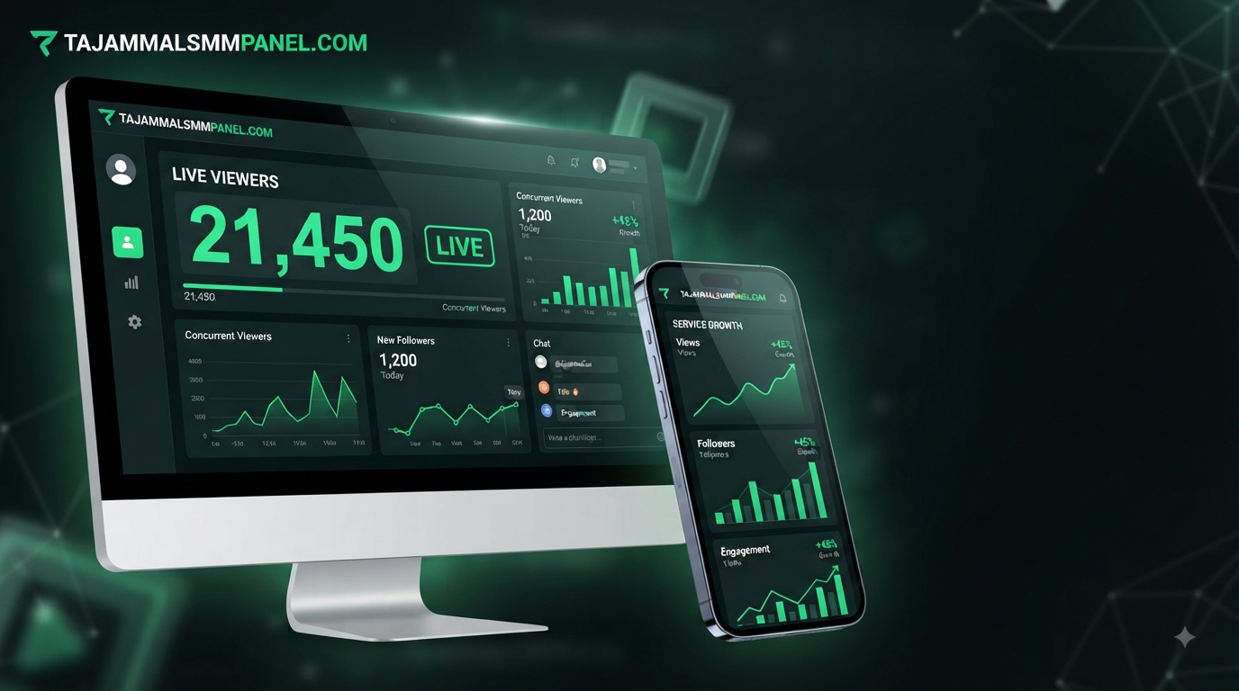 Buy Kick Live Viewers | TAJAMMAL SMM PANEL for Kick Stream Growth