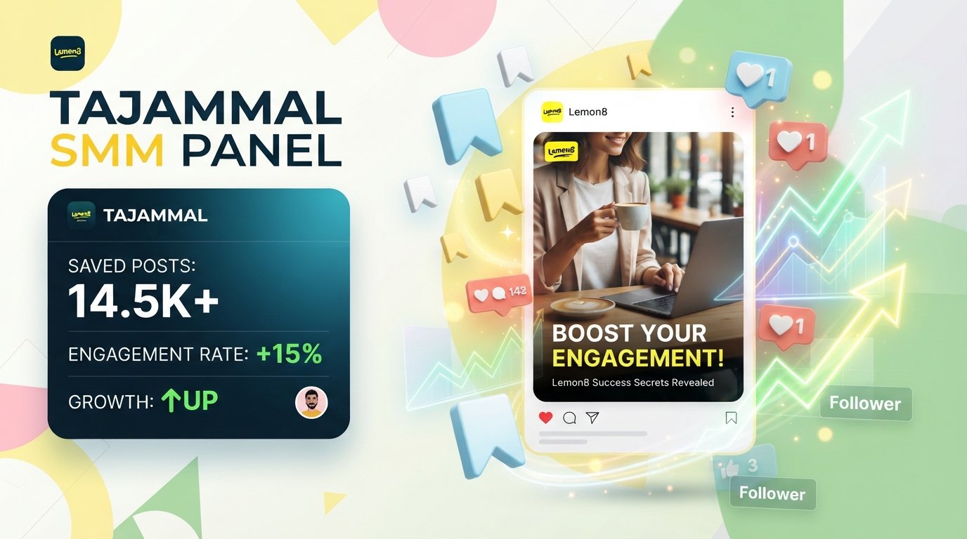Buy Lemon8 Saves | TAJAMMAL SMM PANEL for Lemon8 Growth Today