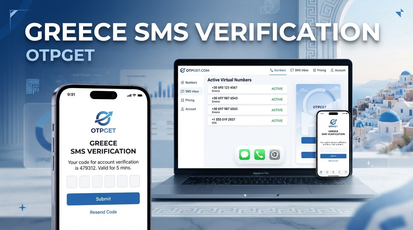 Greece Number for SMS Verification: Complete OTPGET Guide Online