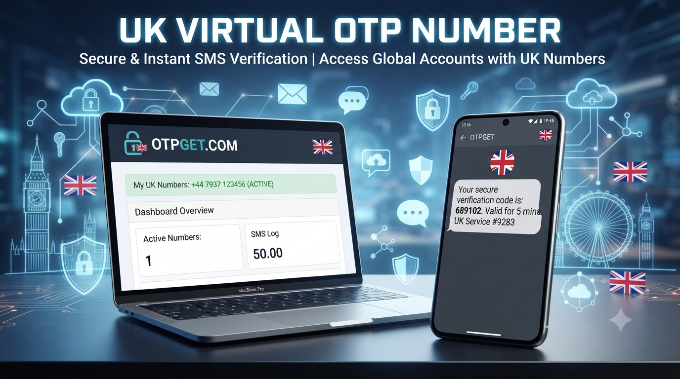 UK Virtual OTP Number — Best Paid Options for Secure SMS