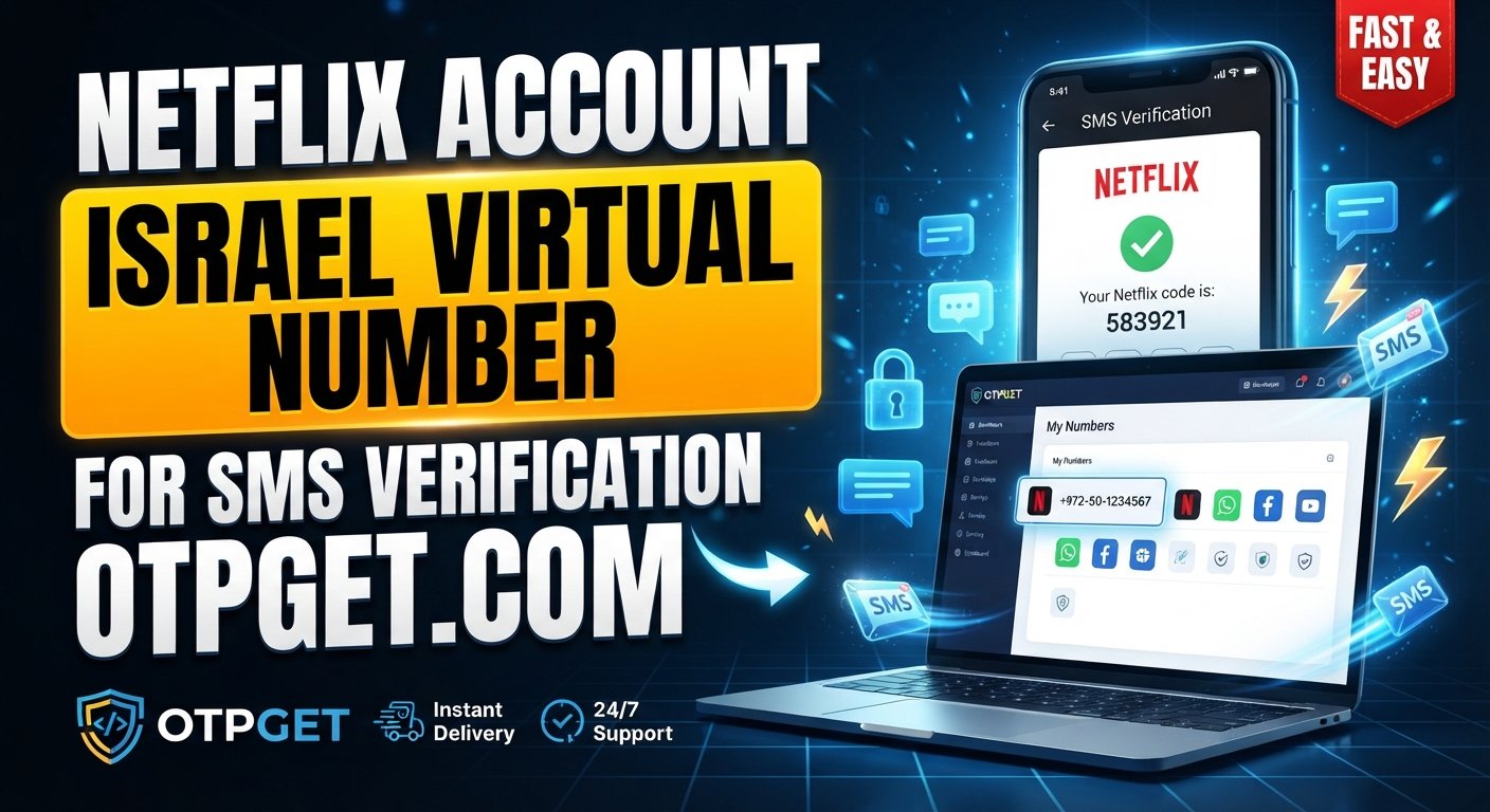 Israel Virtual Number for Netflix Account: OTPGet Complete Guide