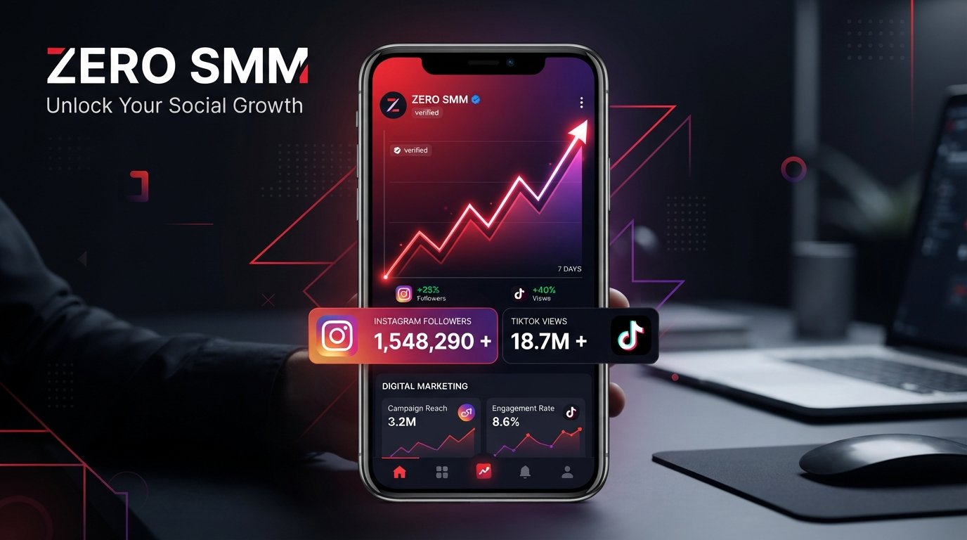 ZERO SMM – Boost Instagram Followers & TikTok Views Online