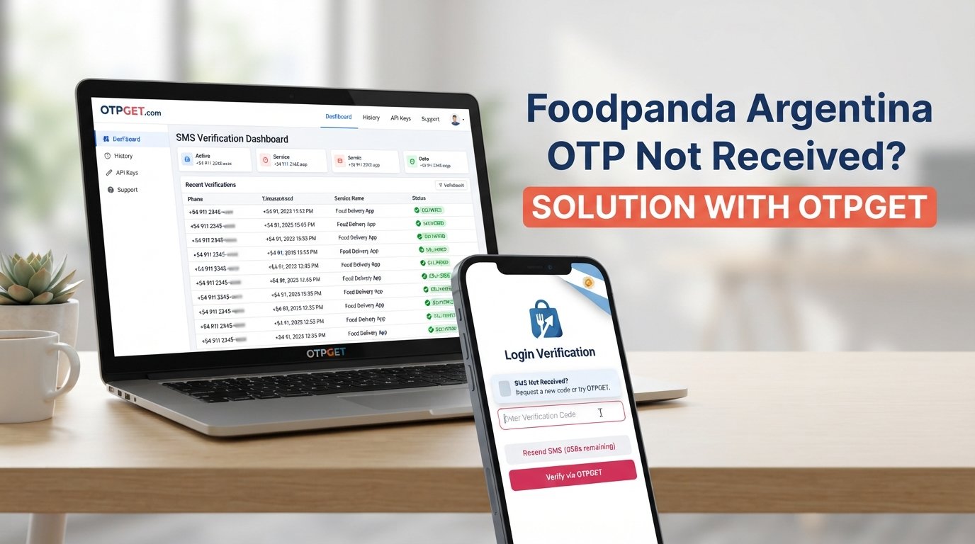 Foodpanda Argentina OTP Not Received? See How OTPGET Can Help