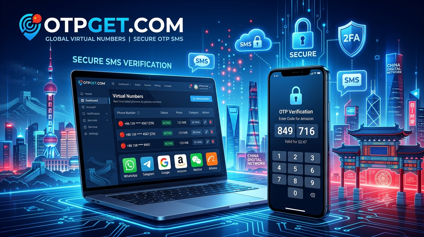Buy China Virtual Number Online for SMS Verification | OTPGET