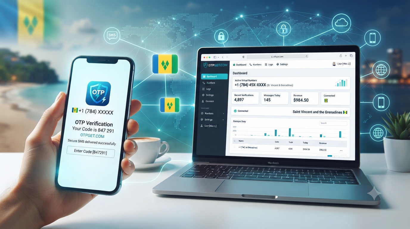 Buy Saint Vincent and Grenadines Virtual Number | OTPGet