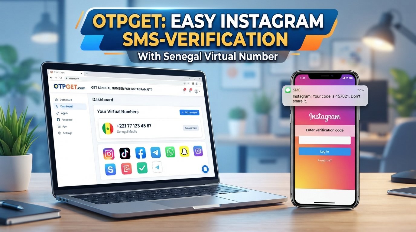 How to Get a Senegal Number for Instagram OTP | OTPGET