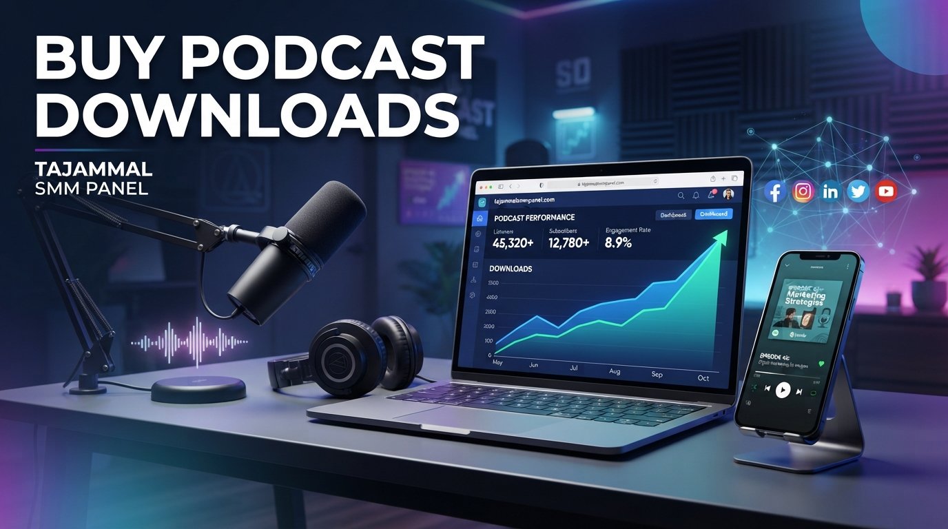 Buy Podcast Downloads | TAJAMMAL SMM PANEL