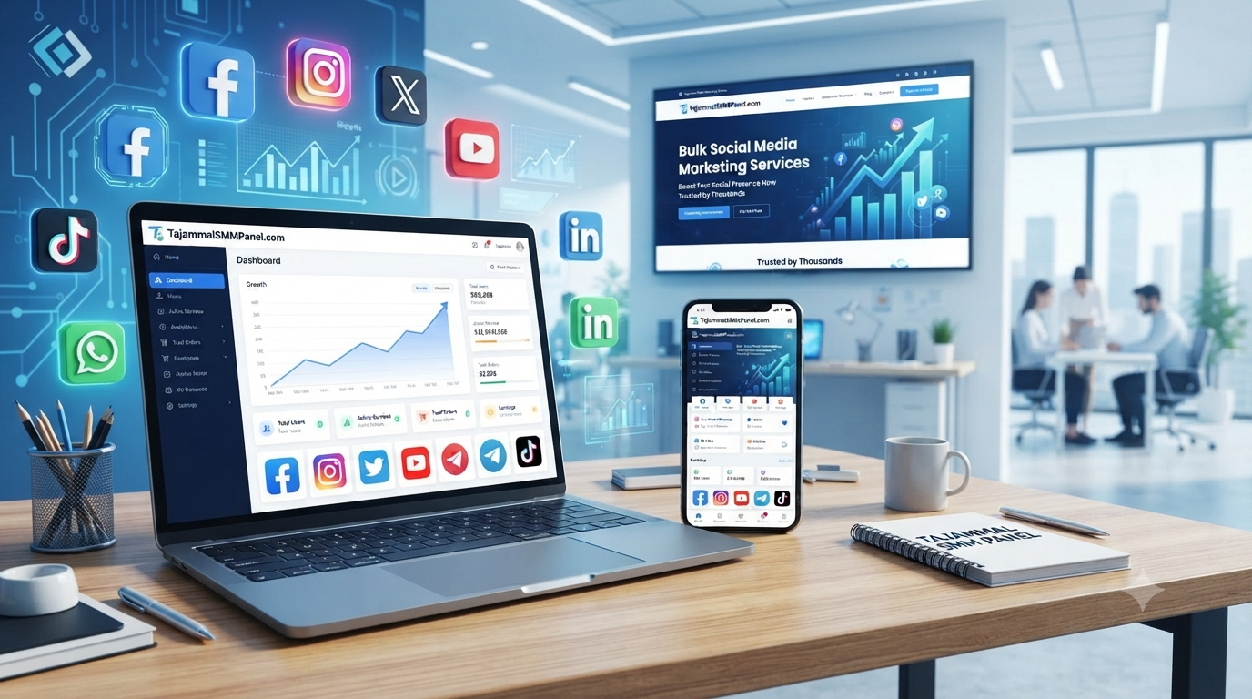 Best Bulk Social Media Services | TAJAMMAL SMM PANEL