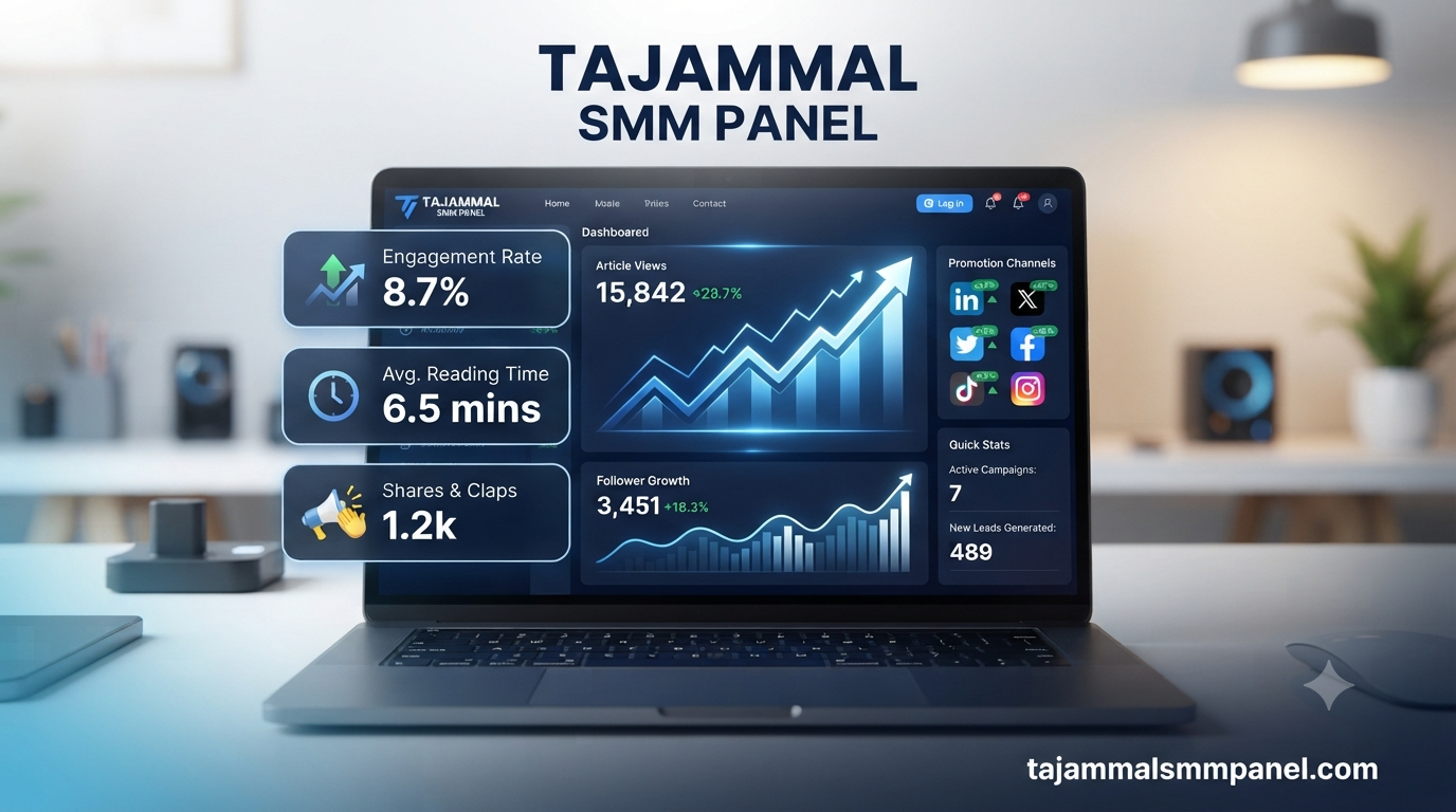 TAJAMMAL SMM PANEL | Best Medium Promotion Service