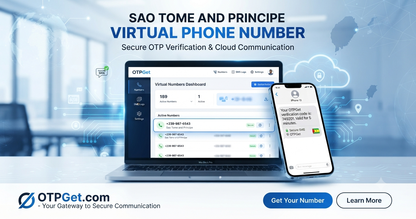 Buy Sao Tome and Principe Virtual Number with OTPGet