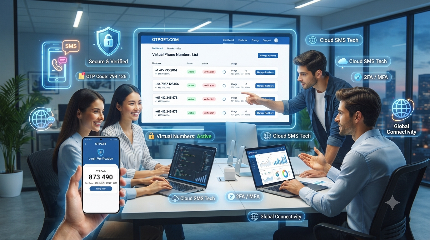 OTPGet Virtual Numbers Guide for Startup OTP Verification Success