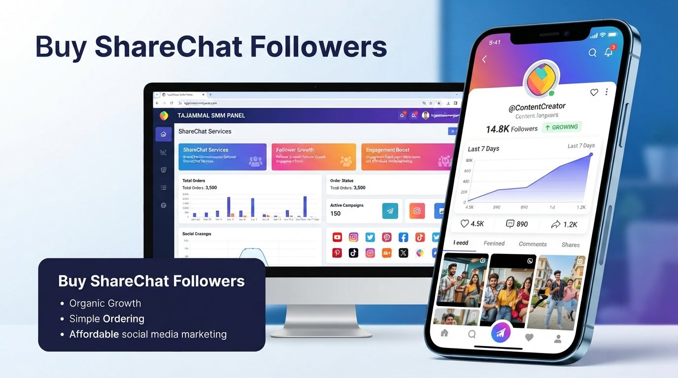 Buy ShareChat Followers | Affordable TAJAMMAL SMM PANEL Services