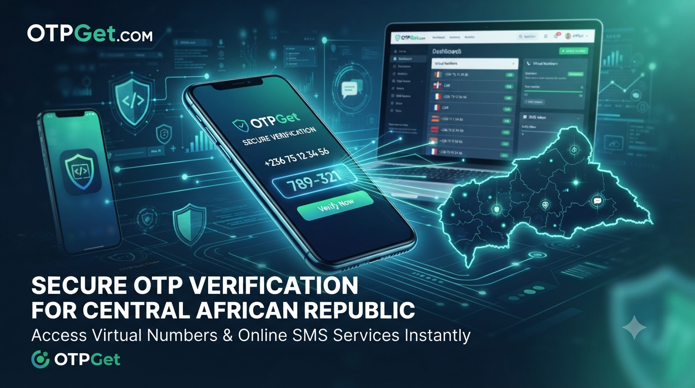 Get OTP Number for Central African Republic — OTPGet
